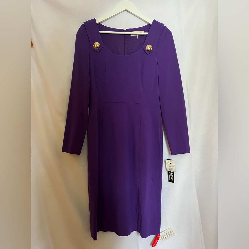 PUCCI BNWT purple wool dress
